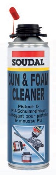 SOUDAL -  Detergente SOUDAL PU CLEANER universale per pulizia pistola poliuretano - q.ta 500 ML
